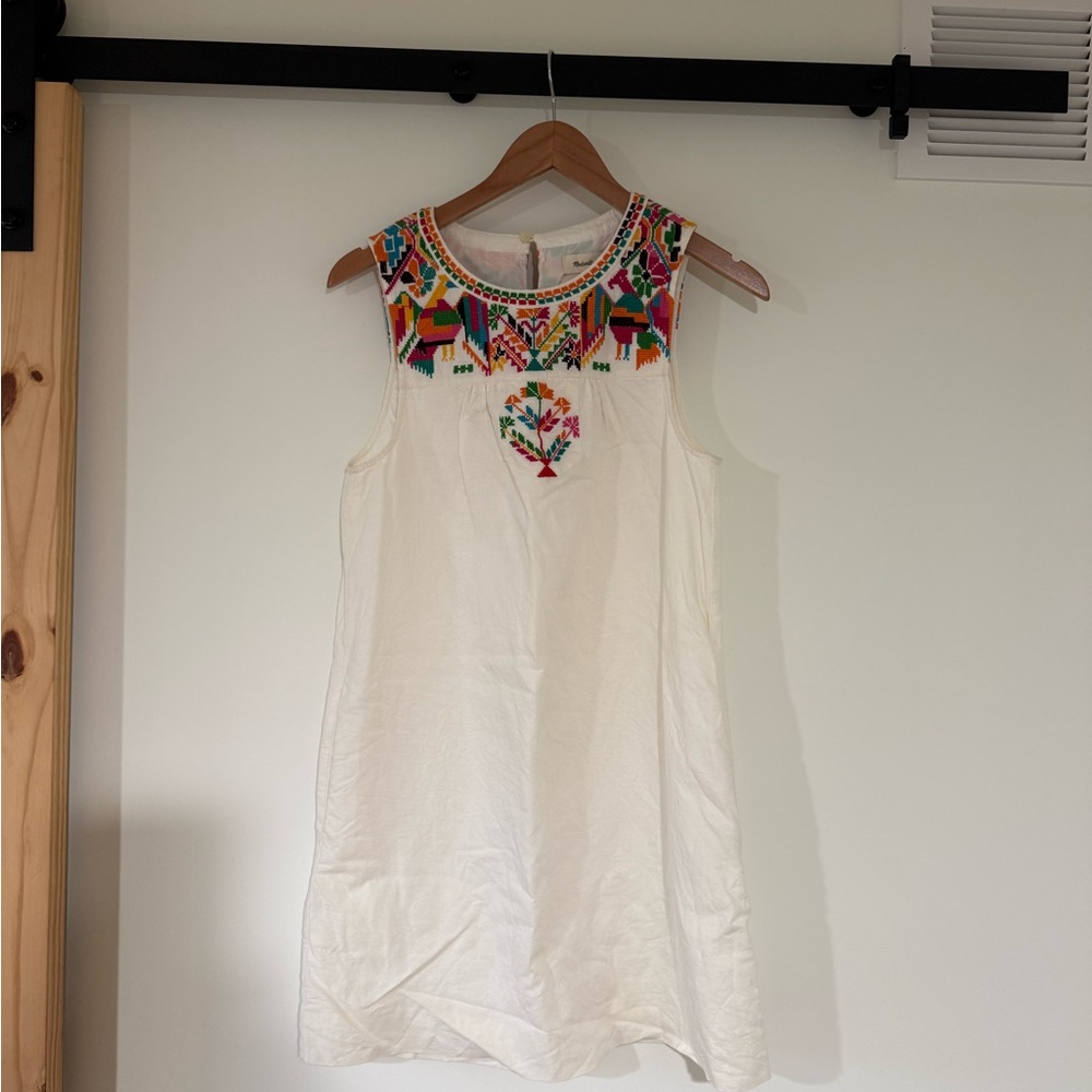 Madewell Multicolor Embroidered Top